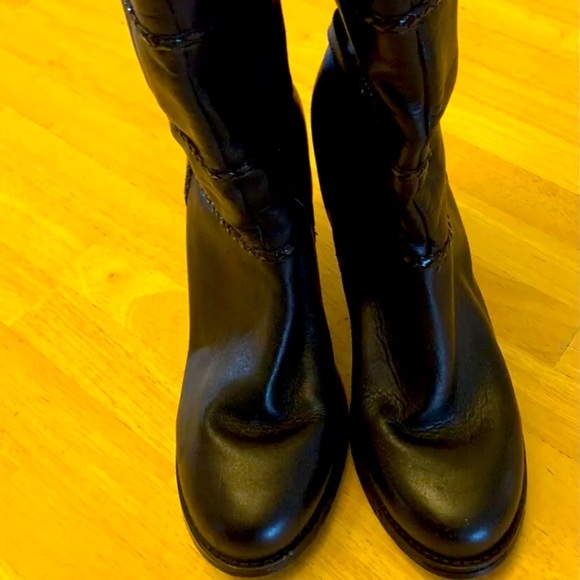 Harley Davidson Women's Leather Stiletto Boots - Picture 2 of 8